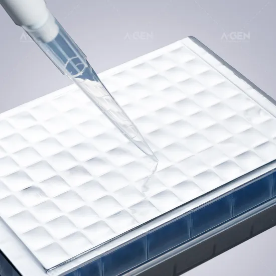 Imported Glossy Pierceable Sealing Film for Deep Well Plate PCR Palte